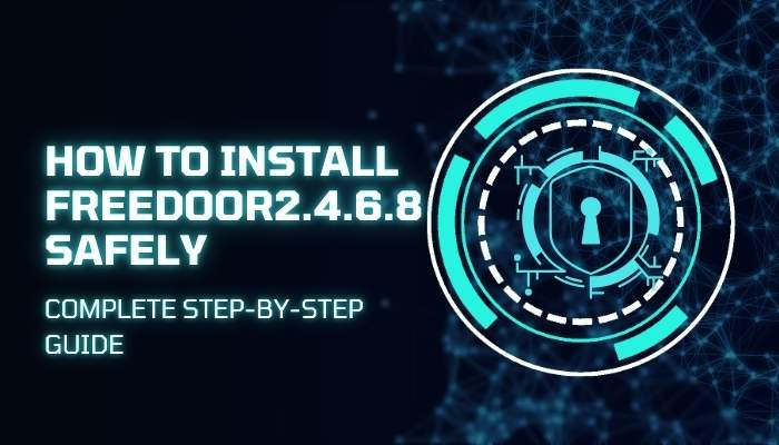 how to install freedoor2.4.6.8