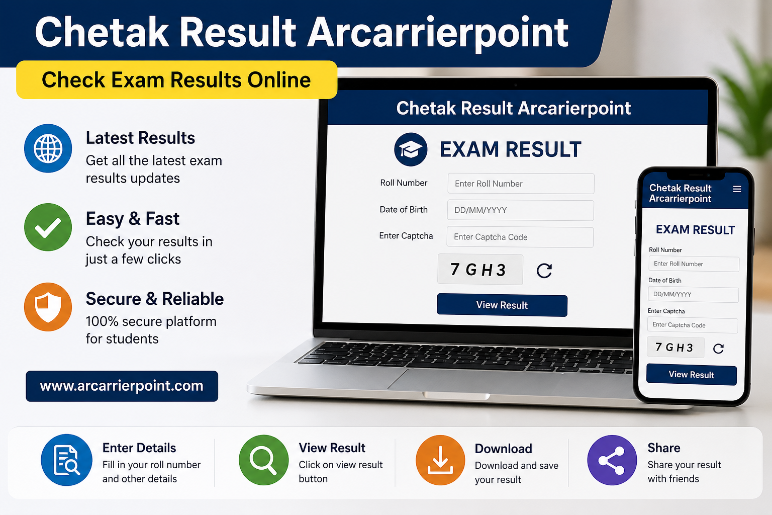 chetak result arcarrierpoint
