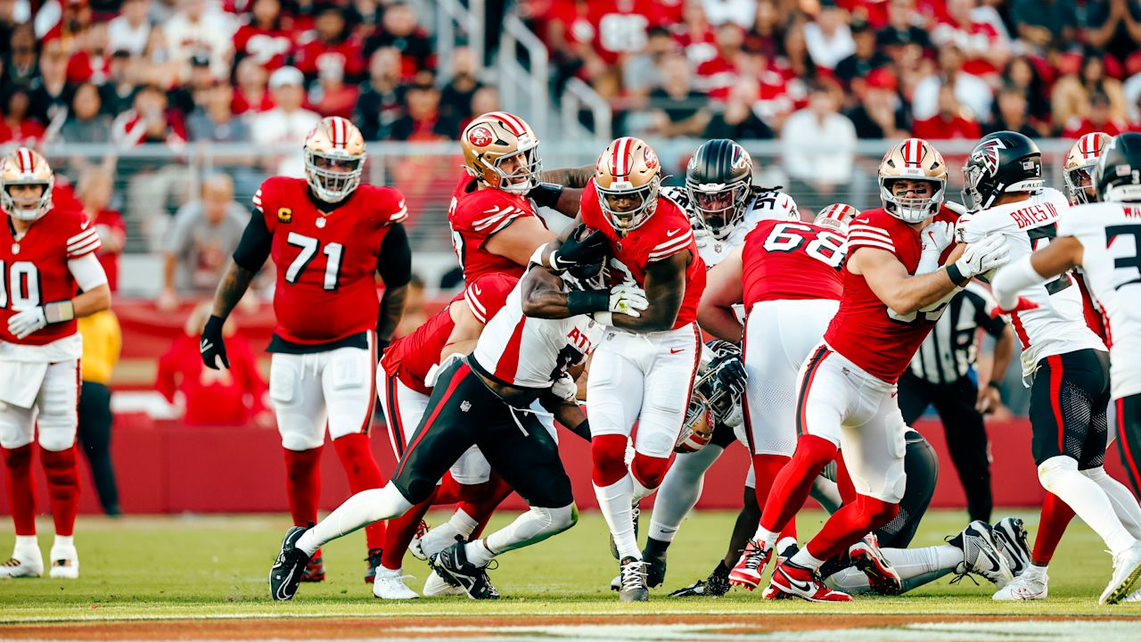49ers vs Atlanta Falcons Match Player Stats
